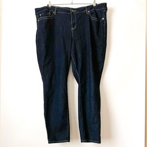Torrid Dark Wash Straight Leg Denim Jeans Women’s Plus Size 26